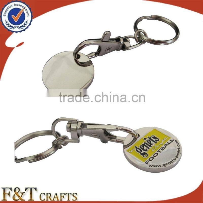 Fashion good quality differente shape coin for supermarket trolley to hot sales