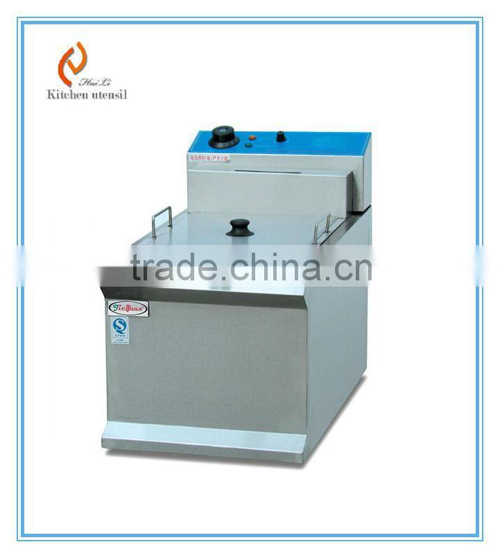 Table top 12 liter 1 tank electric deep fryer