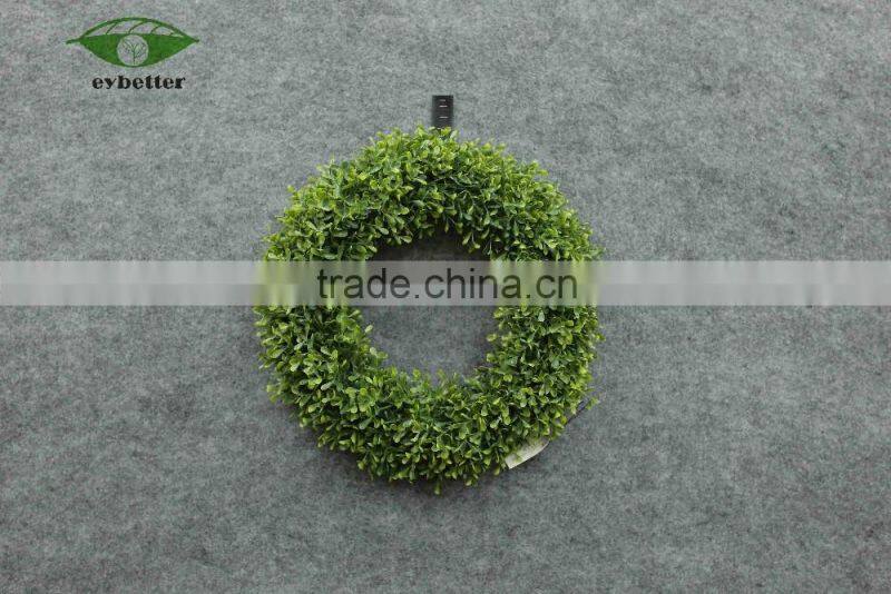 wholesale home decor artificial grass wreath, high quality christmas wreath
