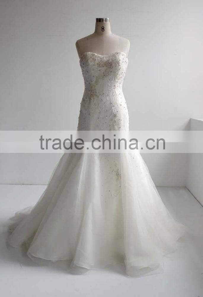 China supply all kinds of wedding dress patterns free