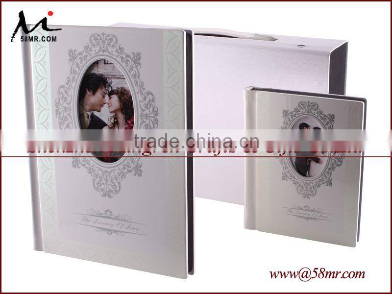 Nice Digital Wedding Photo Album Cover, Leather Acrylic Album Cover Design