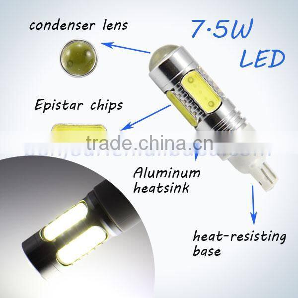 t10 high power led 7.5w epistar chip car lamp
