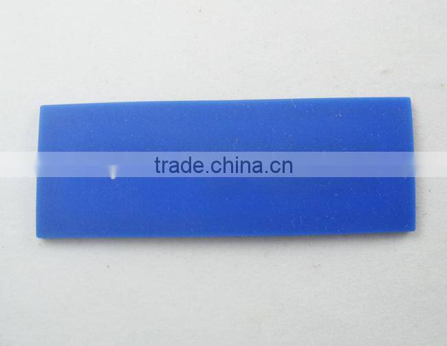 embossing rubber label