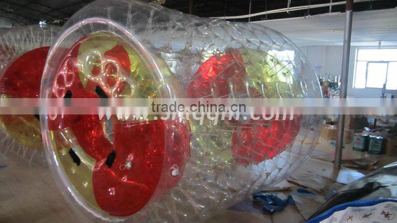 Hot summer inflatable water roller,waer game toy