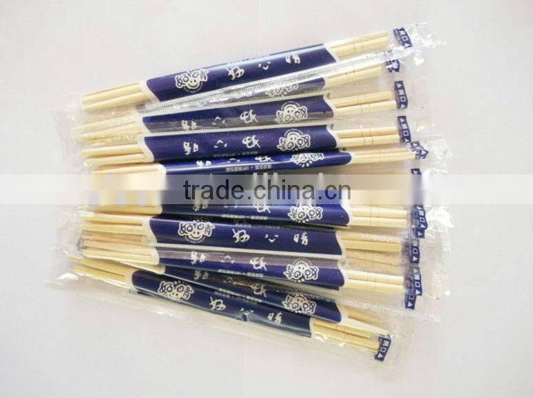 OPP bag packed Bamboo Round Chopsticks,food grade chopstick,chopsticks in bag,airtight packing bags for chopsticks