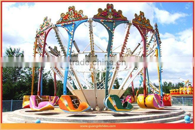 orgiastic! luxury thrill fairground equipment super swing for sale