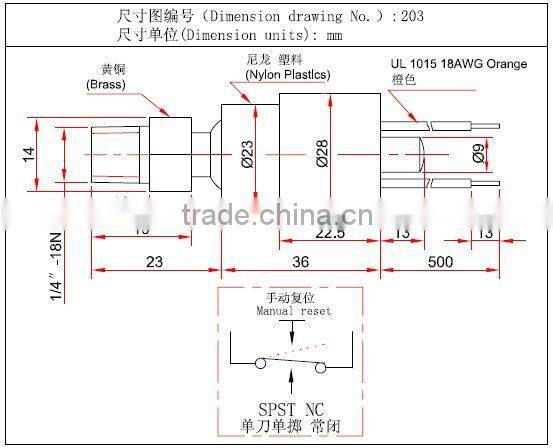 low pressure switch air compressor