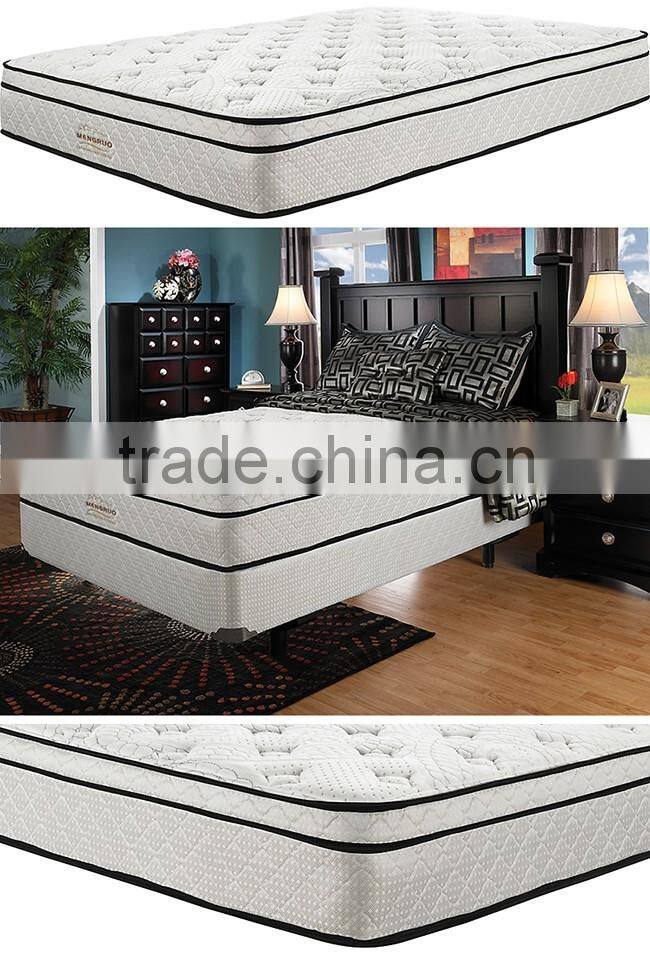 popular filling foam pocket spring mattress queen size