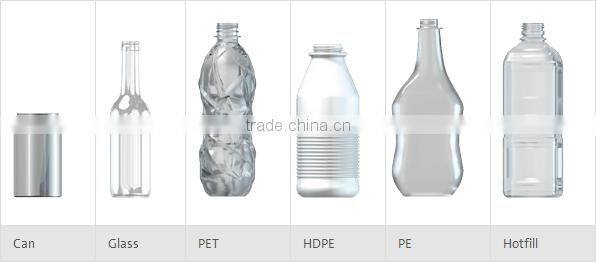 bottle belt conveyor system for beverage production line