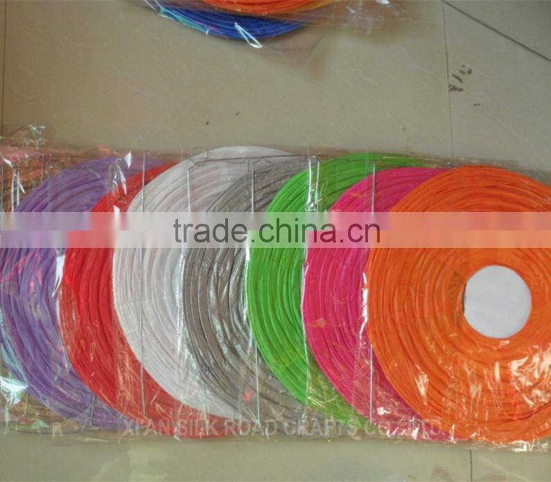 Factory directly supply solar energy nylon lantern for wedding party