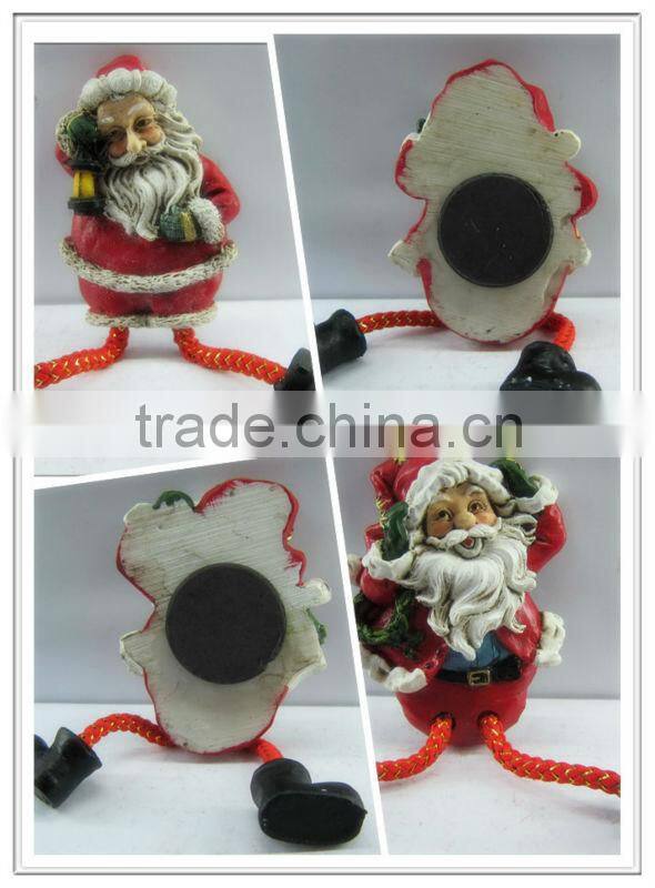 Resin magnets, santa claus fridge magnets