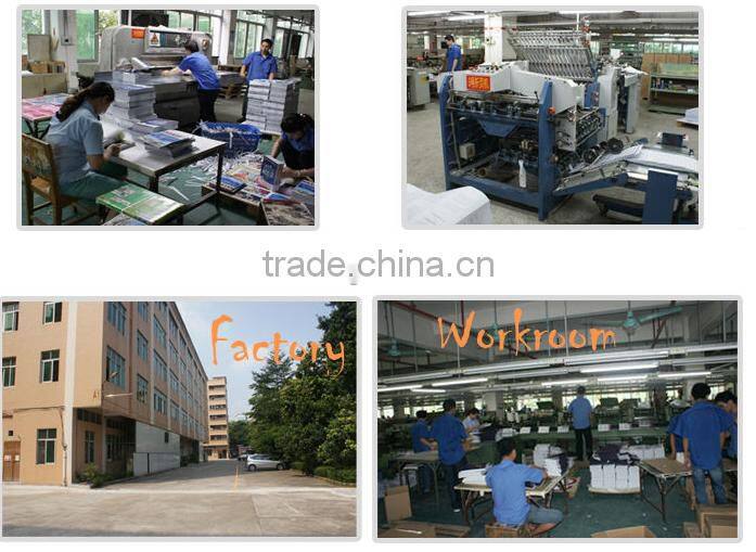 Offset printing 2015 New design spiral binding paper custom table wall calendar