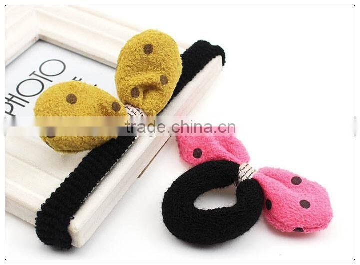 Fancy Design Classic Best Price Girls Bow Elastic Band for Hair