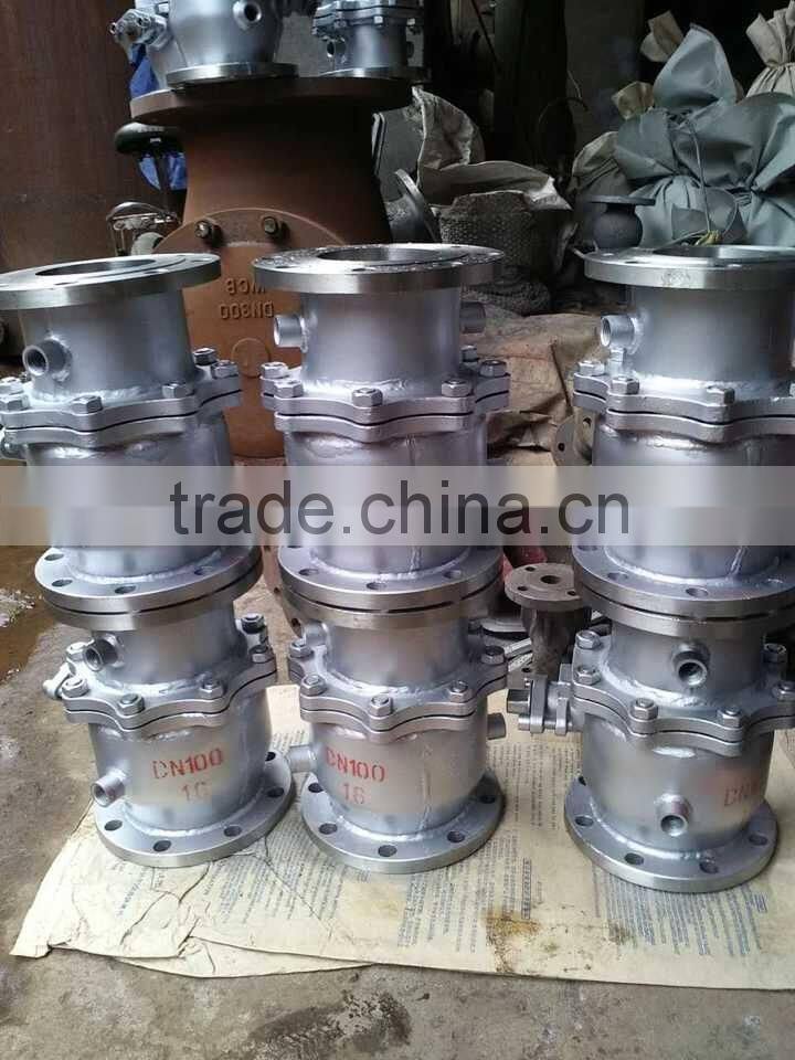 Jacket insulation Ball Valve 4 Inch