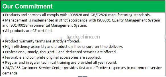 ENG Power factory direct sale 250kva diesel generator with Cummins engine