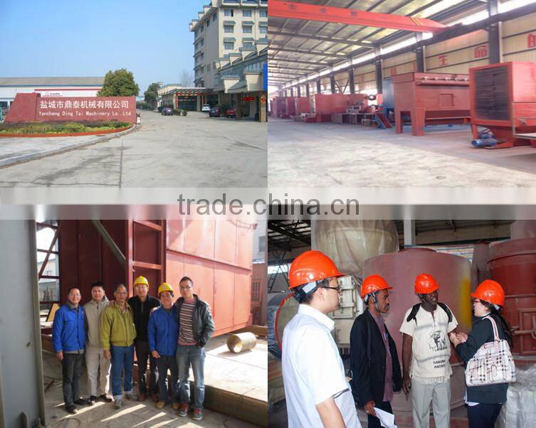 Round steel shot blasting machine/blasting equipment/shot peening machine