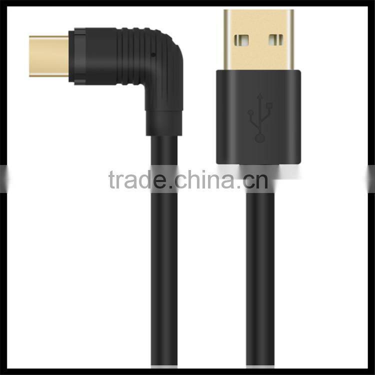 2016 Fast Charging Flexible Elbow joint Data LineType-C to USB 2.0 Cable