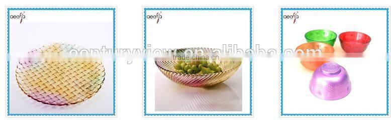 High Light Half Apple small and big size Glass Bowl Wholesale glass bowls