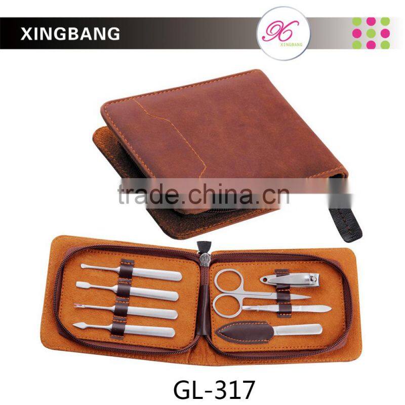 wholesale mini girl manicure set, pedicure kit for nail care