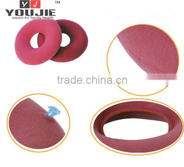 inflatable wheelchair seat doughnut cushion for preventing haemorrhoids