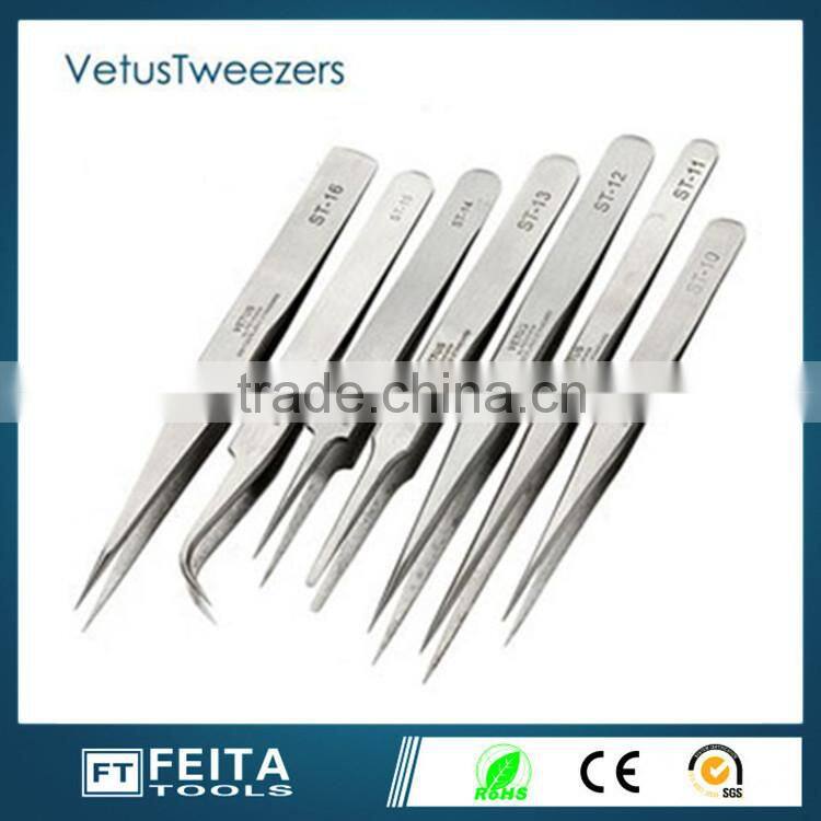 electronics Vetus ST-10 ST-11 ST-12 ST-16 stainless steel Best tweezers