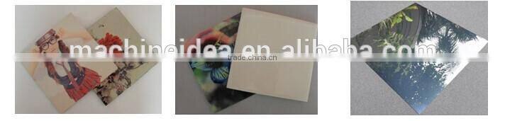 40x60mm 3D two working station vacuum heat transfer machine