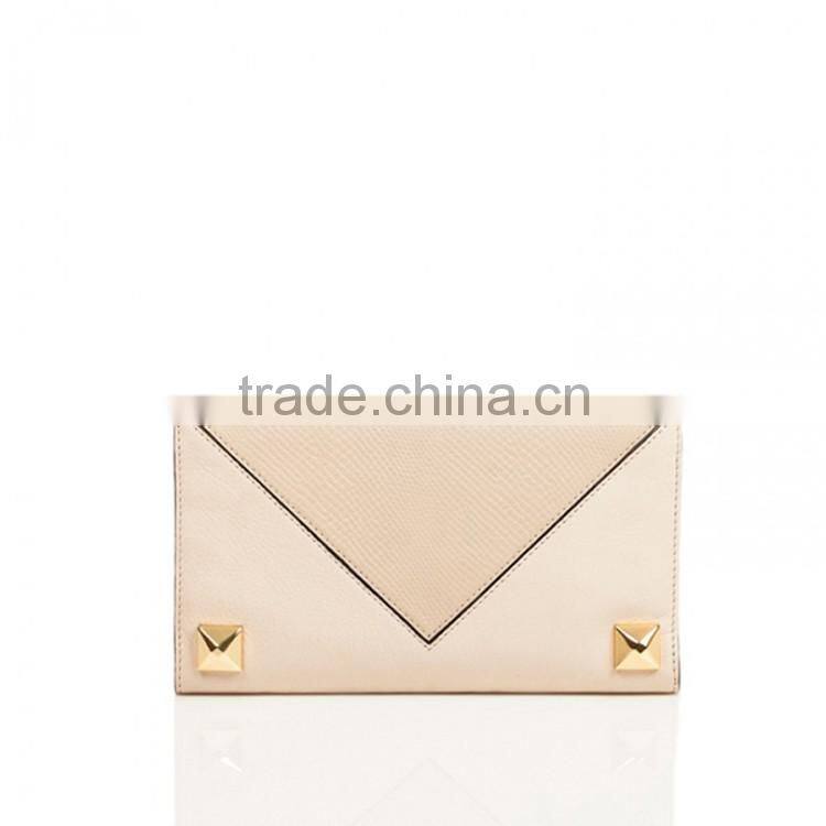 Special washed leather clutch bag with a soft hand and chic look