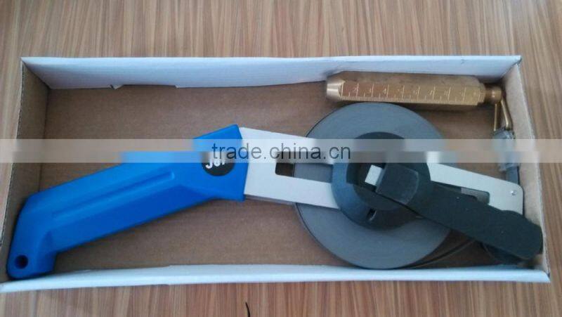 Blue color of Oil Measuring Tape