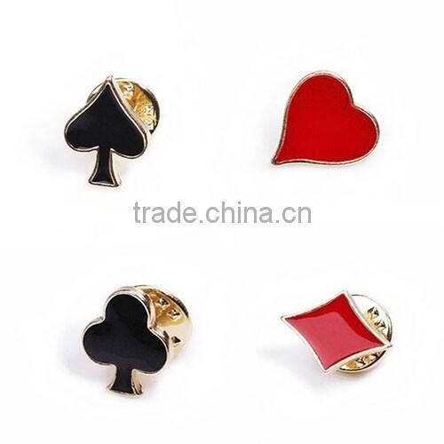 Hot sales popular gold plated animal feather brooch