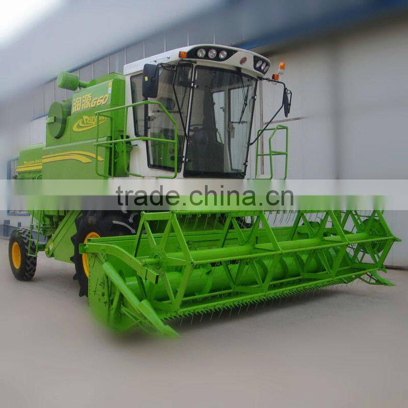 Runyuan Hot Sale !! 4LZ-6 G60 Rice(Wheat) Combine Harvester