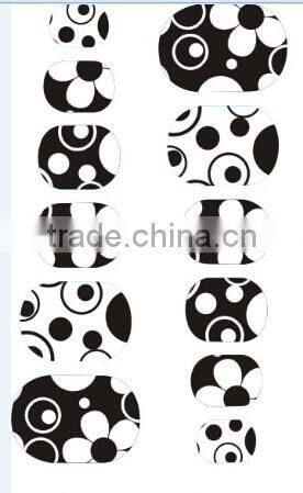 nail arts design beauty personal care non-toxic safty children nail stickers