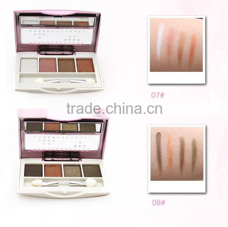 OEM 4 Color Cream Eyeshadow Palette