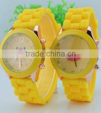 fashion silicone rubber wrist