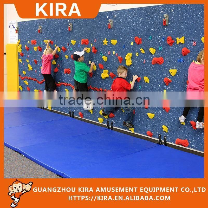 Hot selling inflatable outdoor climbing wall playground equipment
