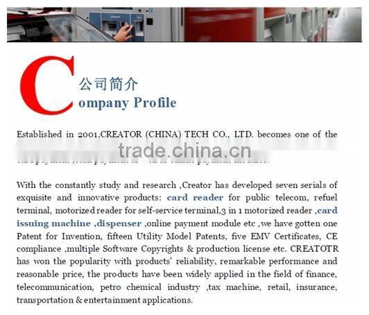 Bank ATM Contactless RFID 13.56Mhz USB CRT-603 Card Reader