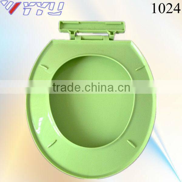1024 saniatary plastic green toilet seat for sale