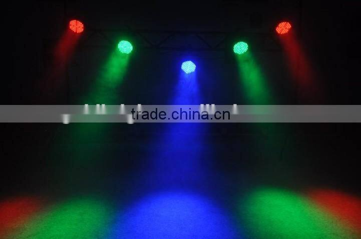 49 red 72 green 60 blue Stage slim led light par 64