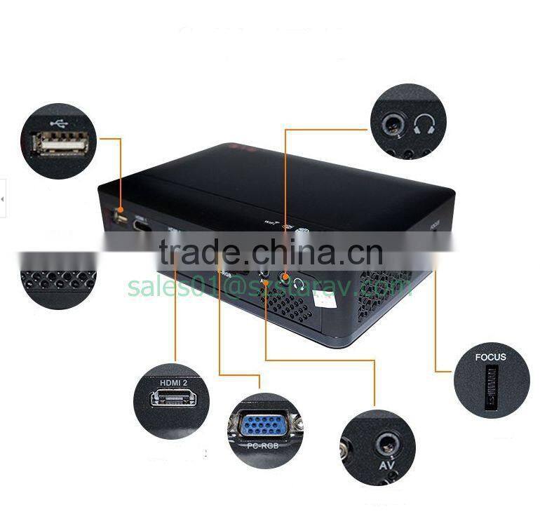 home business use 1080p wifi bluetooth dlp mini projector
