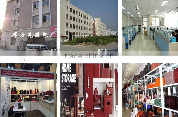 Alibaba china newly design fashional leather zipper lock luggage set