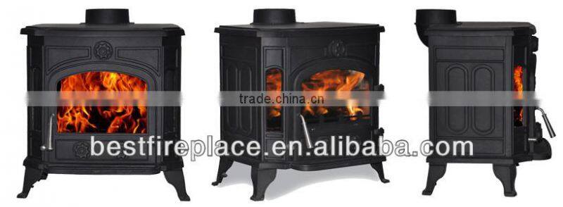 12kW Antique wood Cast iron heating stove