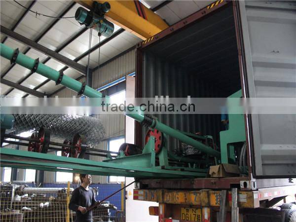 Hot sale popupar 2mm fence chain link making machine