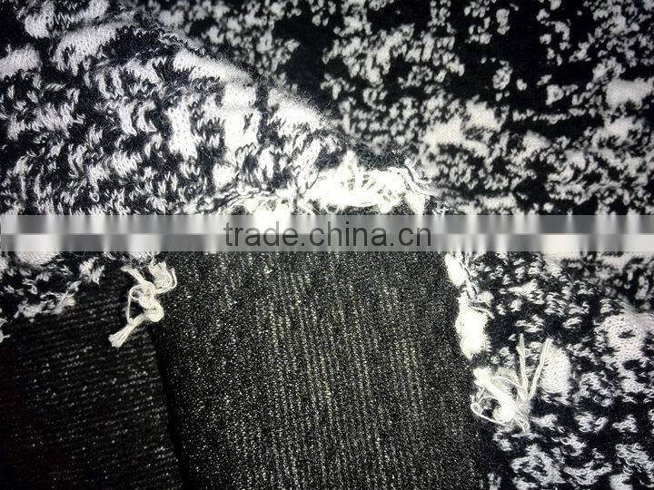 cotton texture knit fabric