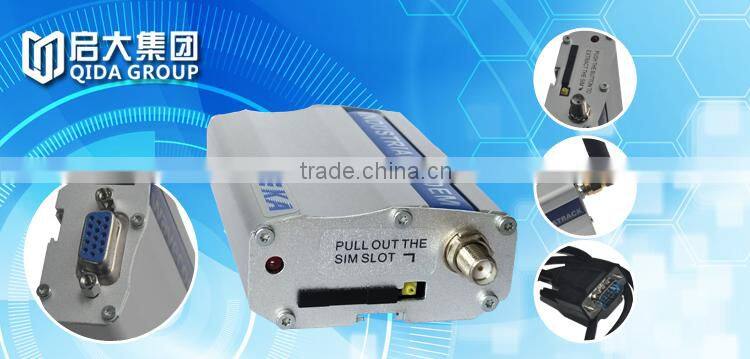 Newest Qida GS81 vending machine remote control low cost gps gprs modem with multi sim card serial port