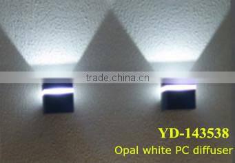 YD-043538 6W ip54 cob led wall light,aluminum decorative wall light