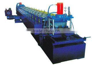 18.5kw power automatic 500 highway guardrail metal sheet roll forming machine
