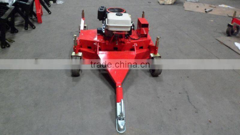ATV Finishing Mower with self engine; Tow behind lawn Mower
