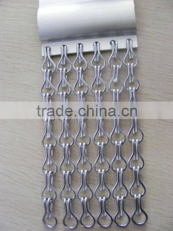 Metal Beaded Chain Link Curtain