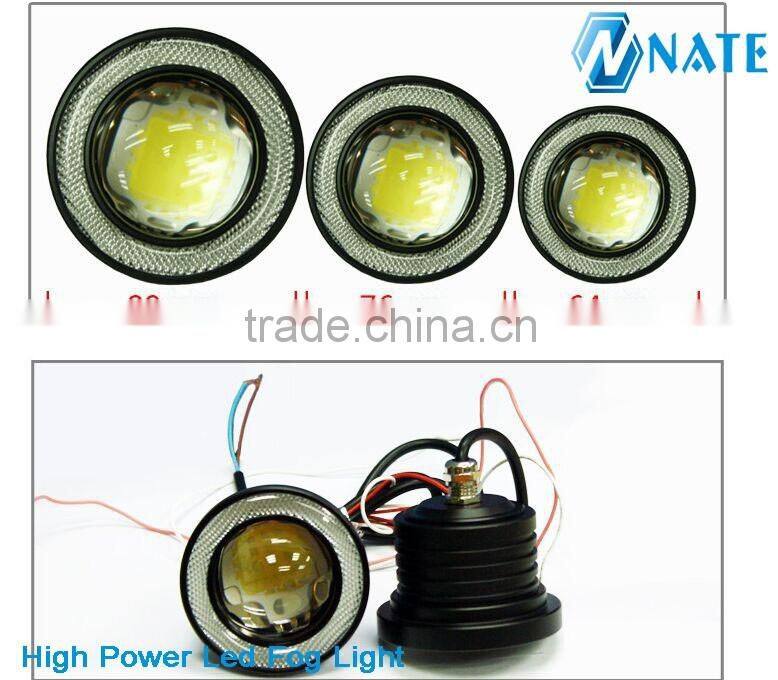 Auto Spare Parts Car Led Lighting Factory High Power Angel Eye Led Fog Light