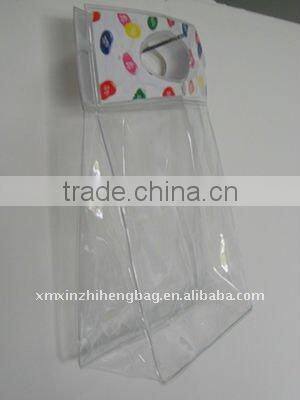 Clear vinyl cosmetic bags, protable makeup case