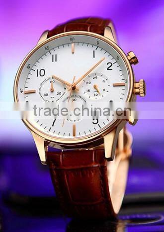 stainless steel quartz watch water resistant 5ATM